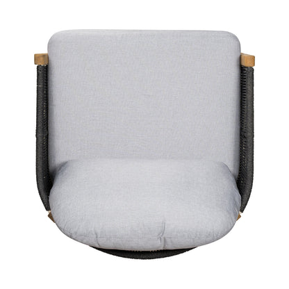 Grotta Outdoor Wood Club Chair