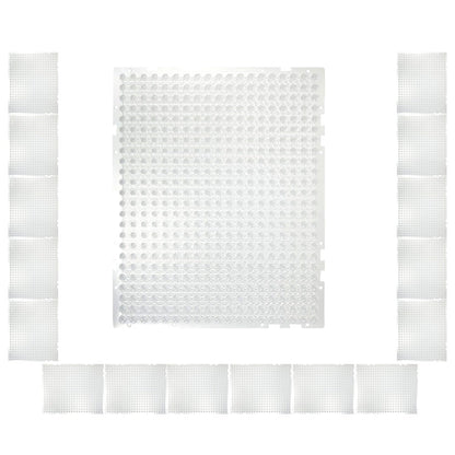 16PCS Cat Deterrent Mats with Spikes – Indoor & Outdoor Pet Repellent