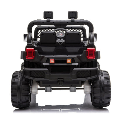 BBH-016 Dual Drive 12V 4.5A.h 2.4G Remote Control Off-Road Vehicle in Black