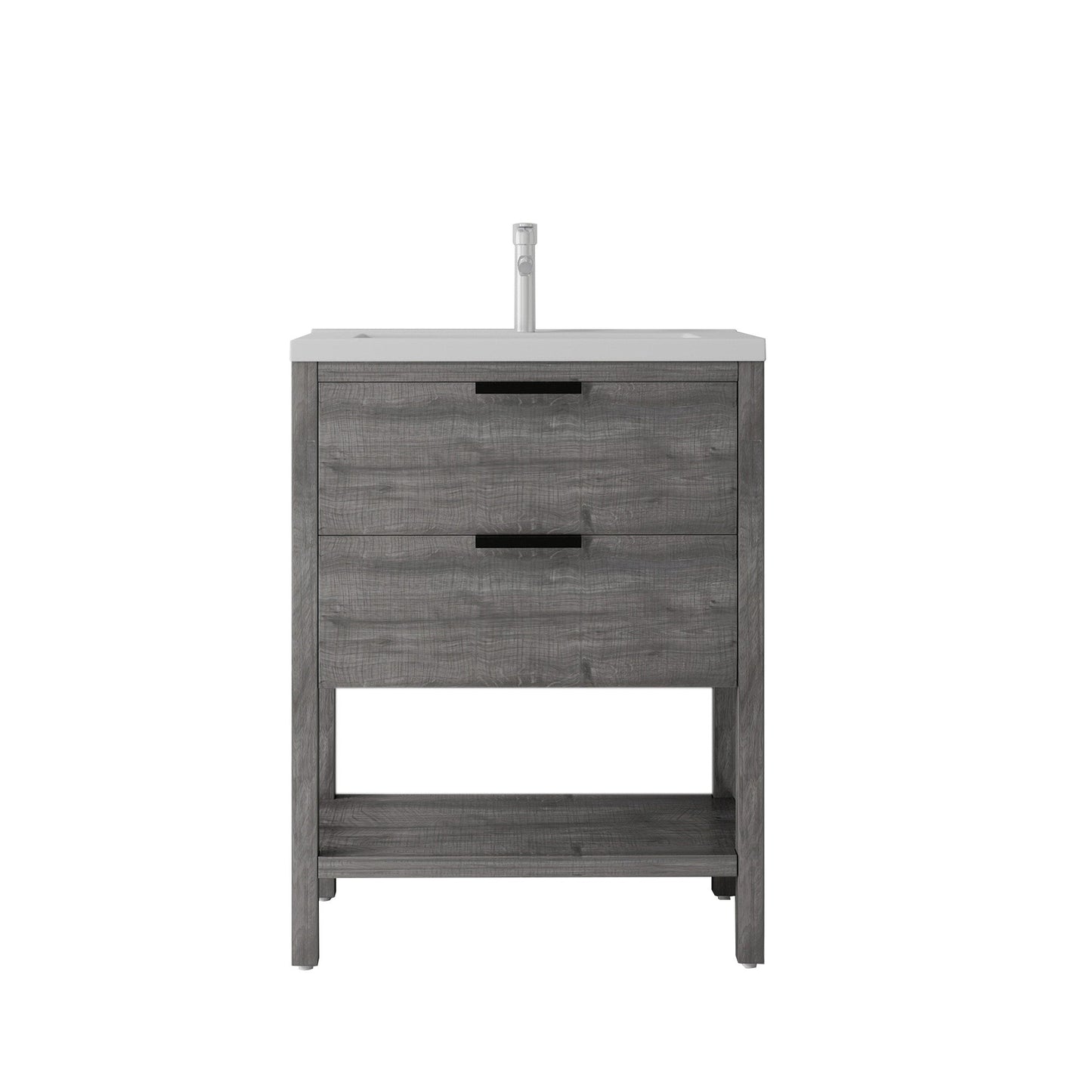 24 Inch Freestanding Bathroom Vanity with Sink