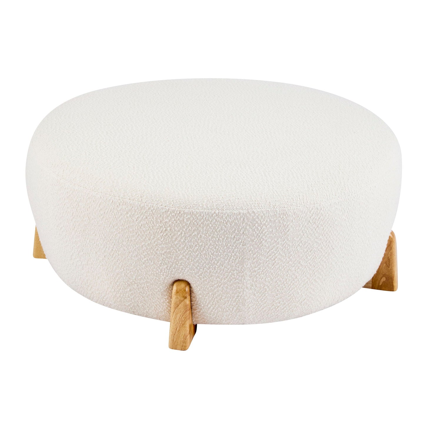 Modish Round Ottoman