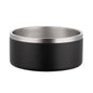 Stainless Steel Dog Bowl Inside And Outside 304 With Silica Gel Pad