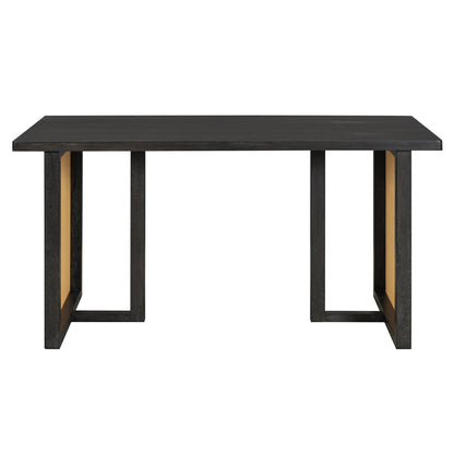 TREXM 7-Piece Farmhouse Dining Table Set for 6