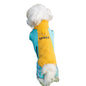 Autumn And Winter Dog Clothing Small And Medium Sized Dog West Highland Bichon Frise Down Jacket With Fleece For Warmth, Pet Four Legged Cotton Jacket