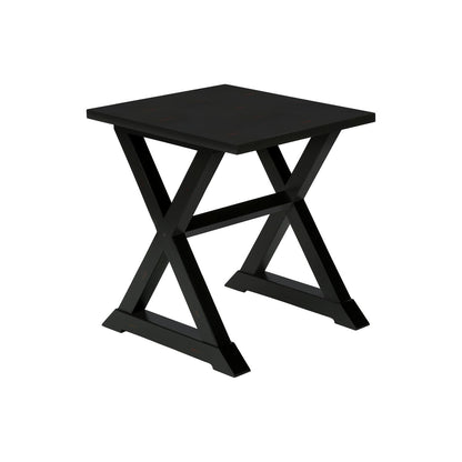 Compact Accent End Table, Square, Transitional