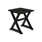 Compact Accent End Table, Square, Transitional