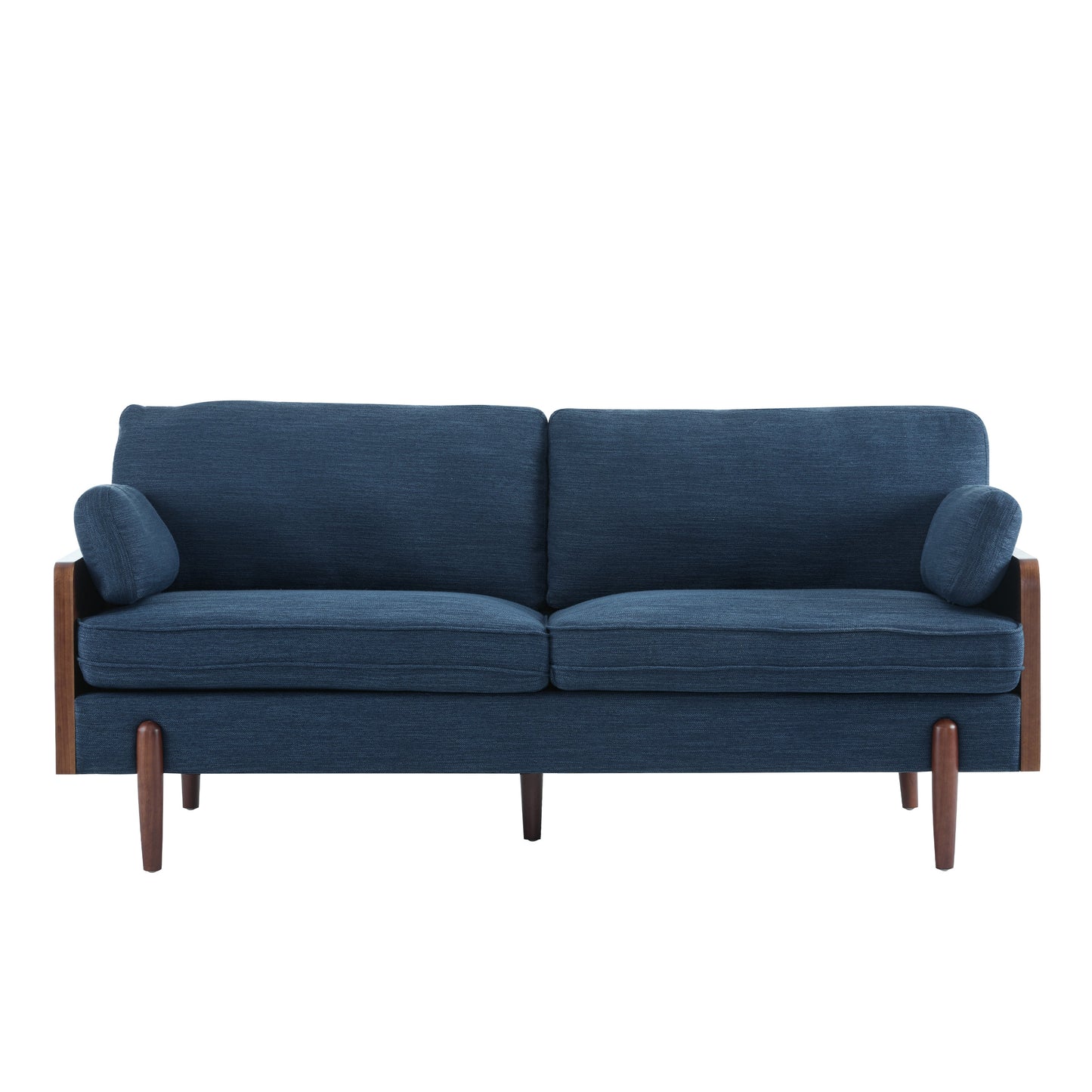 Mid-Century Modern Sofa - Navy