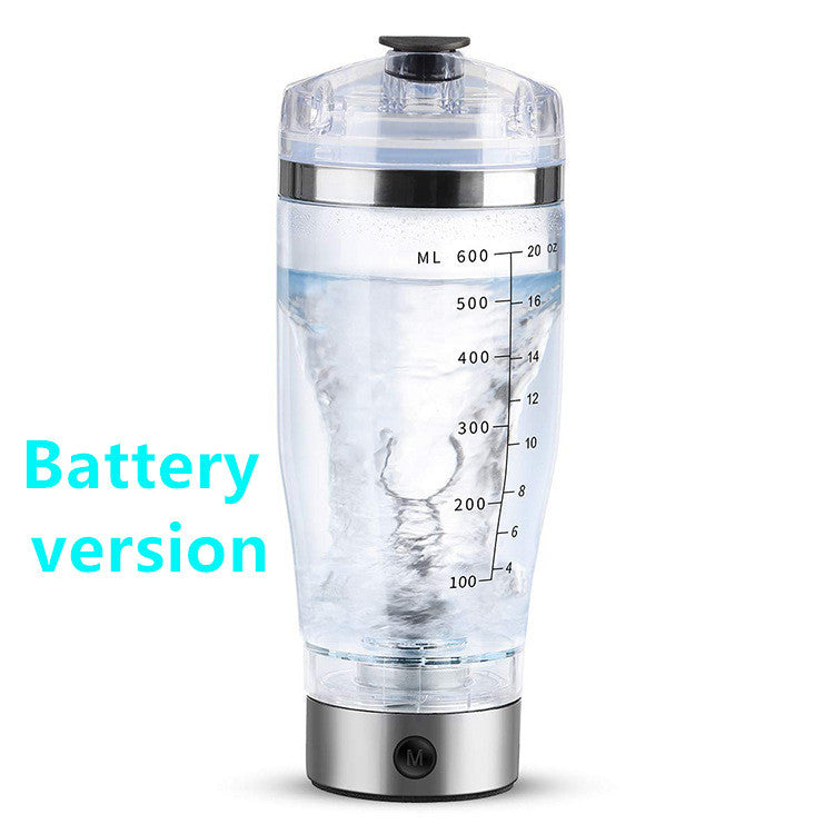 Portable Electric Protein Shaker Bottle | USB Rechargeable Mixer for Shakes, Smoothies & Coffee | BPA-Free Fitness Blender Cup