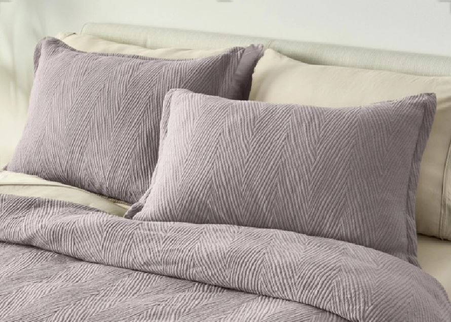 BedGear Performance Duvet Set, Queen - Taupe/Arrowhead