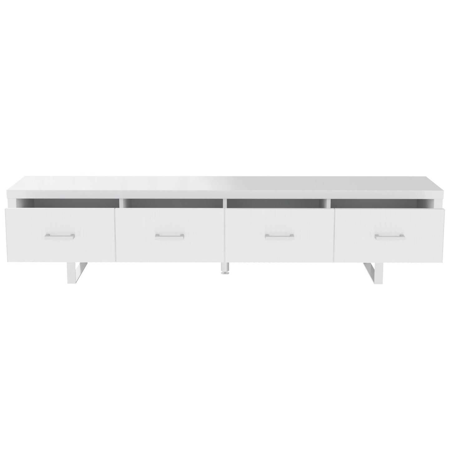 TV Stand With Slatted Drawers