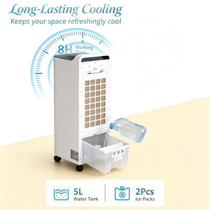 Swamp Cooler Air Conditioner with Three Refreshing Modes