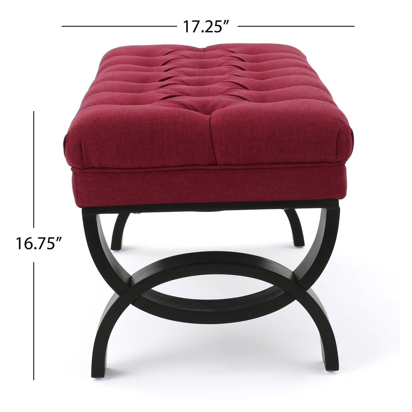 Hilton Ottoman Bench Classic Style