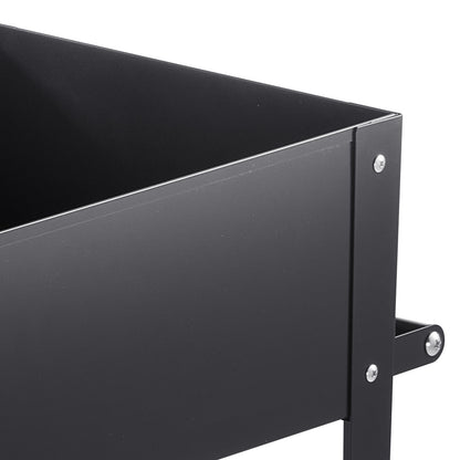 Raised Garden Bed - Elevated Metal Planter Box