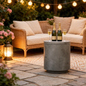 Portable Storage Box, Pool Ice Cooler, Cooler Side Table, Modern Balcony Table