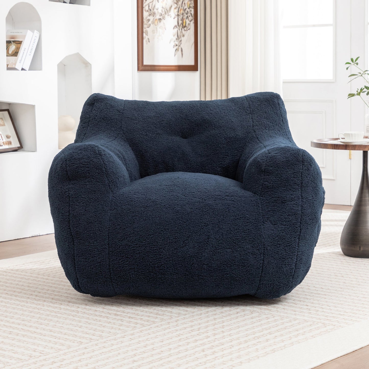 Bean Bag Sofa Chair with Armrests