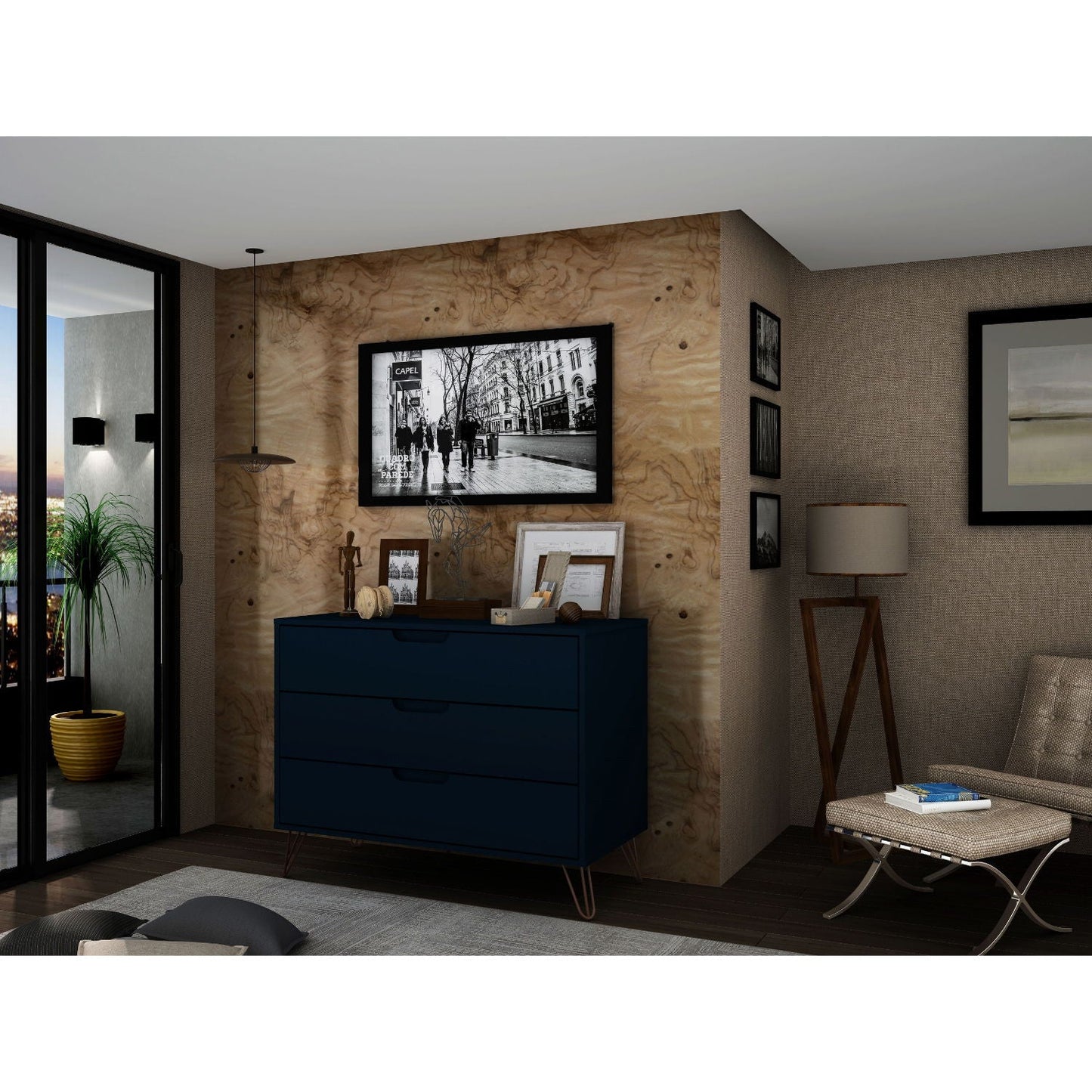 Rockefeller - 3 Drawer Dresser