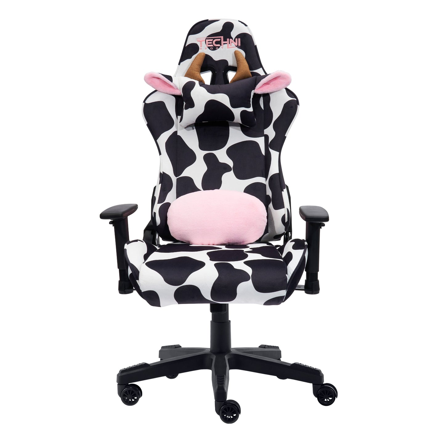 TS85 Cow Print LUXX Series Gaming Chair