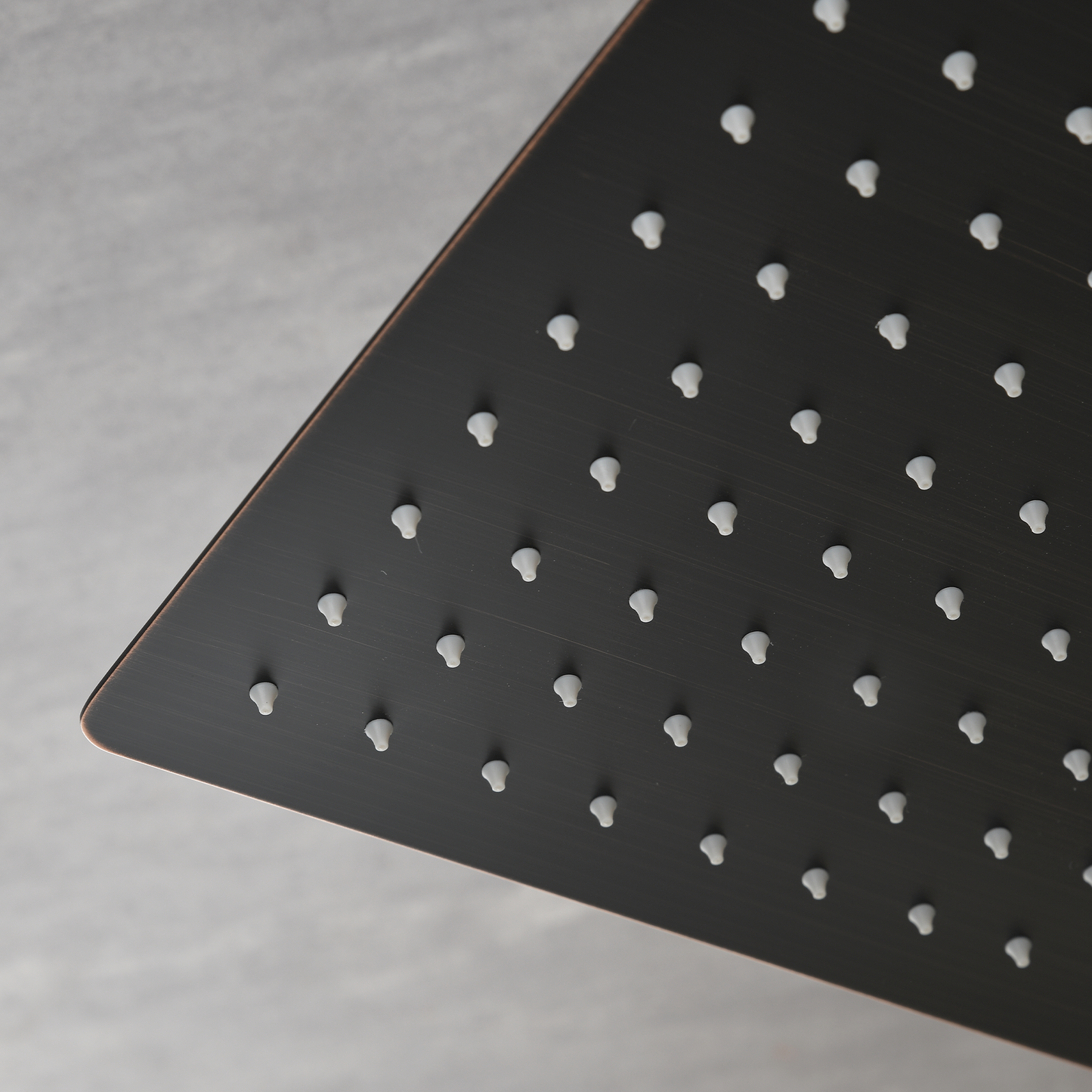 10 Inch Wall Mount Rainfall Square Shower Head, Oil Rubbed Bronze