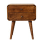 Curved Nightstand