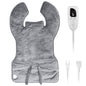 36.6x22in Electric Heating Wrap for Neck Shoulder Fast Heating Pad Mat Heated Neck Wrap for Back Pain Relief with 6 Temperature Settings 4 Timer Modes