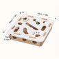 Interactive Cat Puzzle Toy With Maze Tunnel, Bell Ball & Pathways - No Batteries Needed, Durable Felt Construction - Mental Stimulation & Hunting Exercise For Indoor Cats - Pet Exercise Toy For All Br