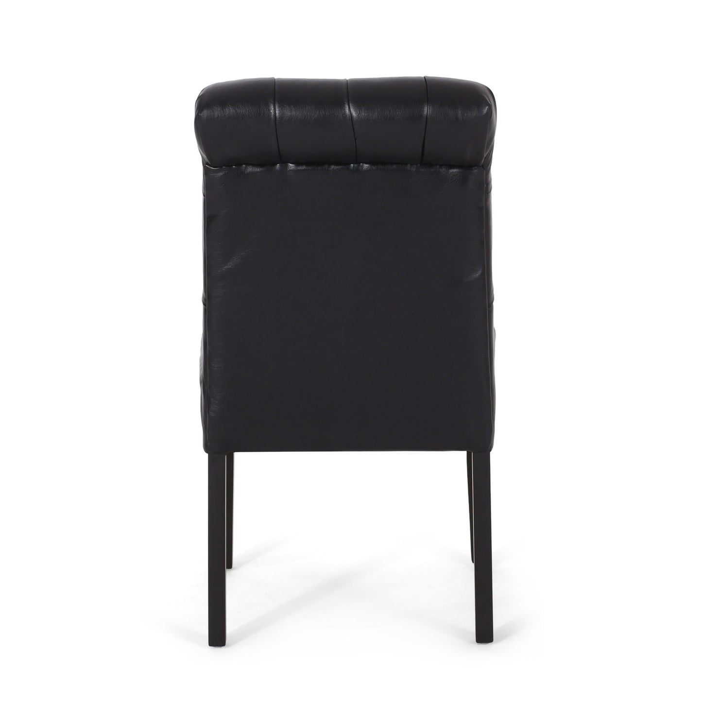 Broxton Tuft Dining Rolltop Chairs With Button Tufted Backrest (Set of 2)