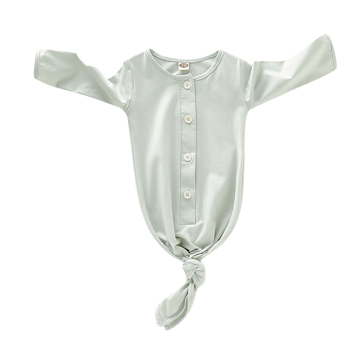 Baby's Solid Color Long Sleeve Sleeping Bag