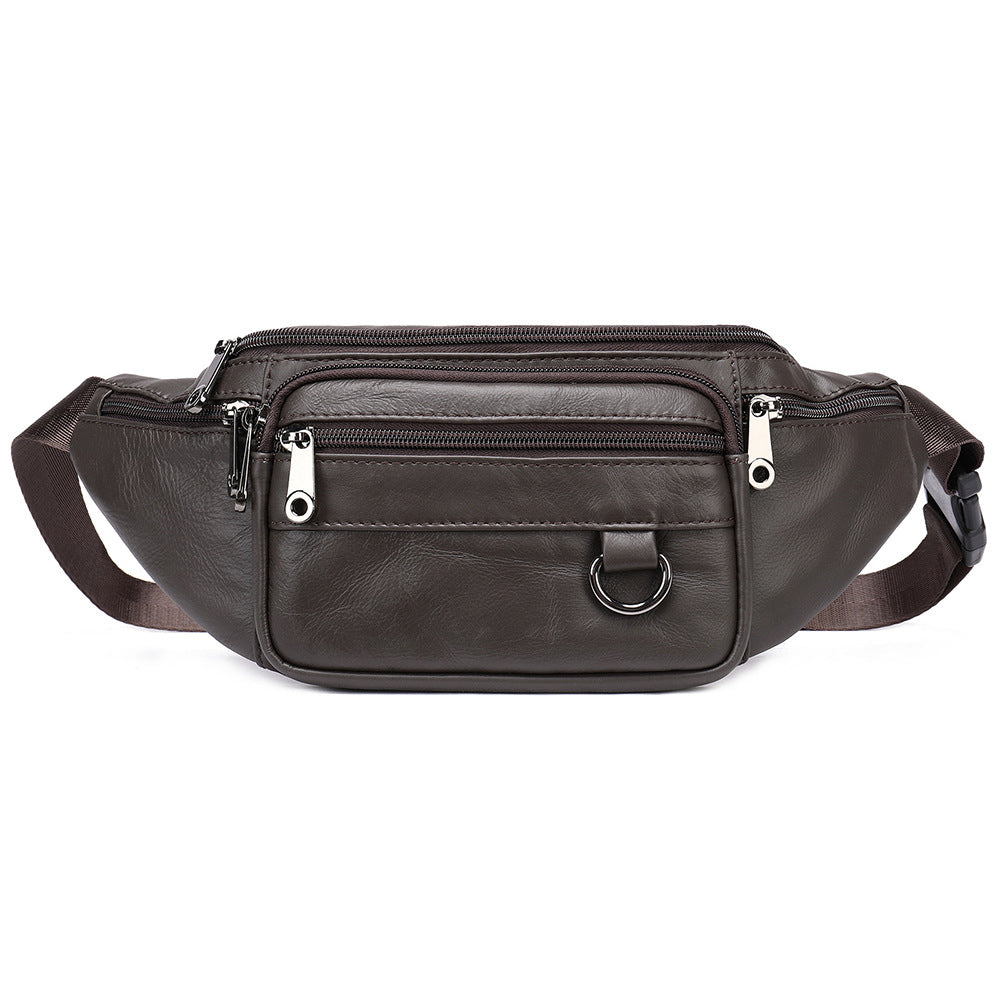 Multifunctional Mens ShoulderCrossbody Waist Bag