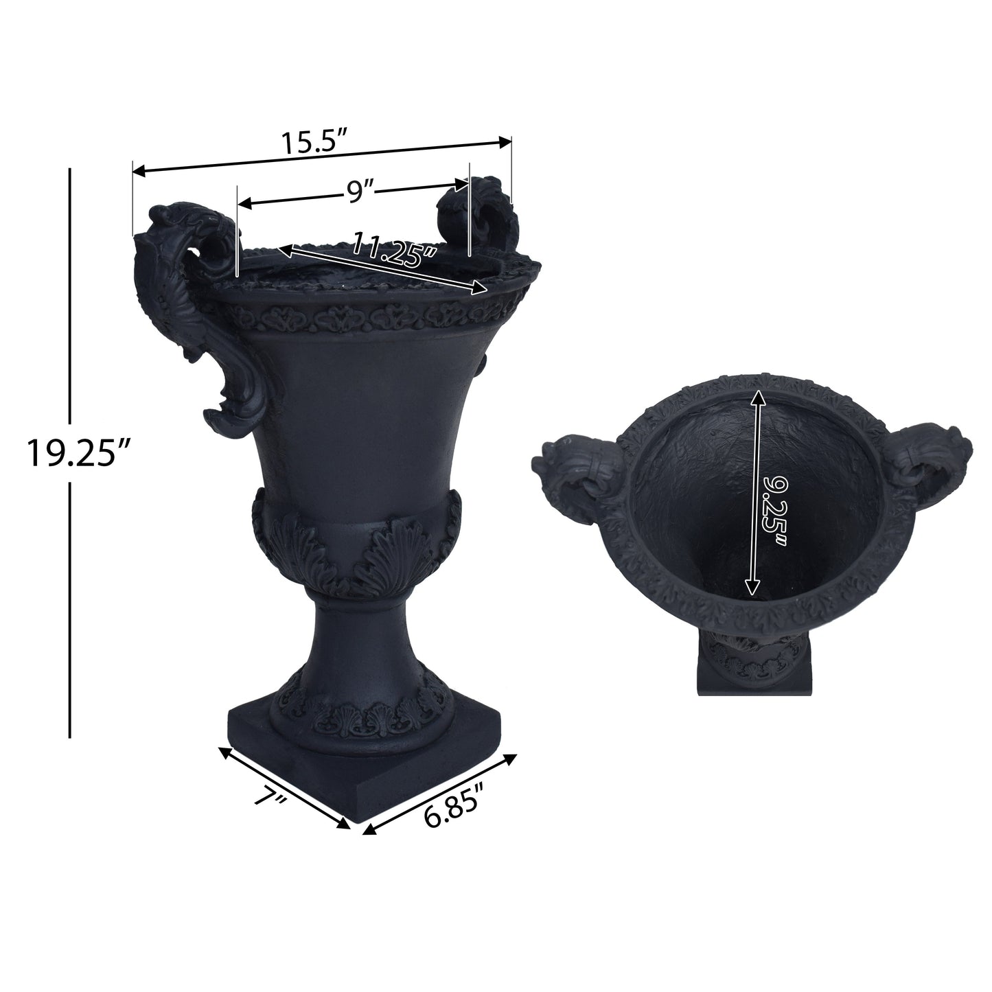 Delphine Urn Planter