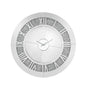 Noralie - 39" Wall Clock - Mirrored & Faux Diamonds