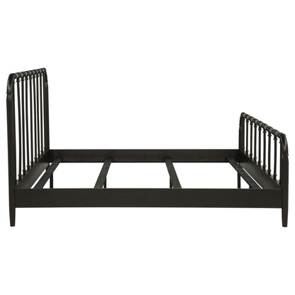 Rocco All Wood Water Pipe Open Frame Eastern King Bed Dark Bronze