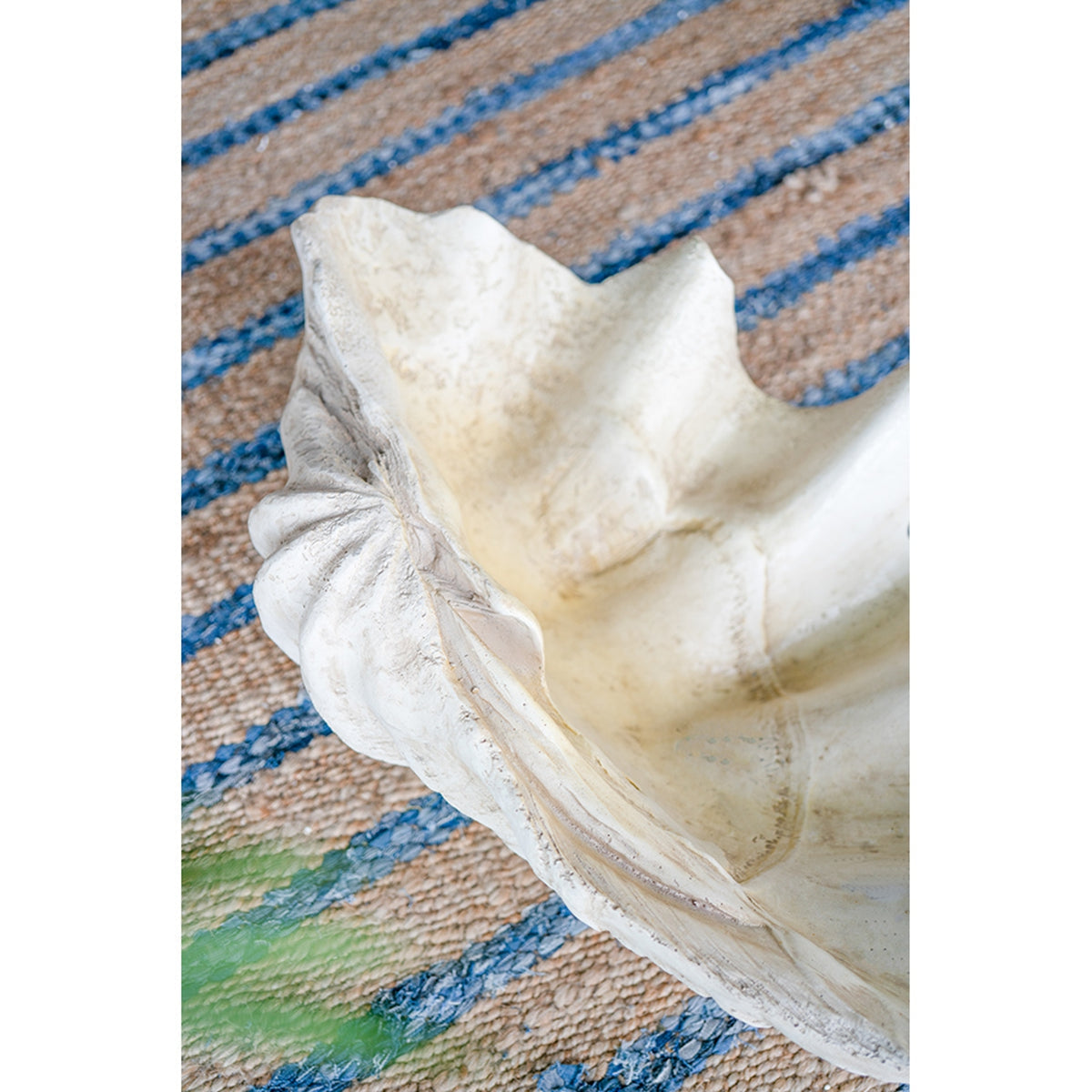 Large Clam Shell Accent 25.3x16.5x8.5"