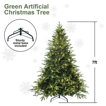 4ft Pre-Lit Artificial Christmas Tree with 150 Warm Lights