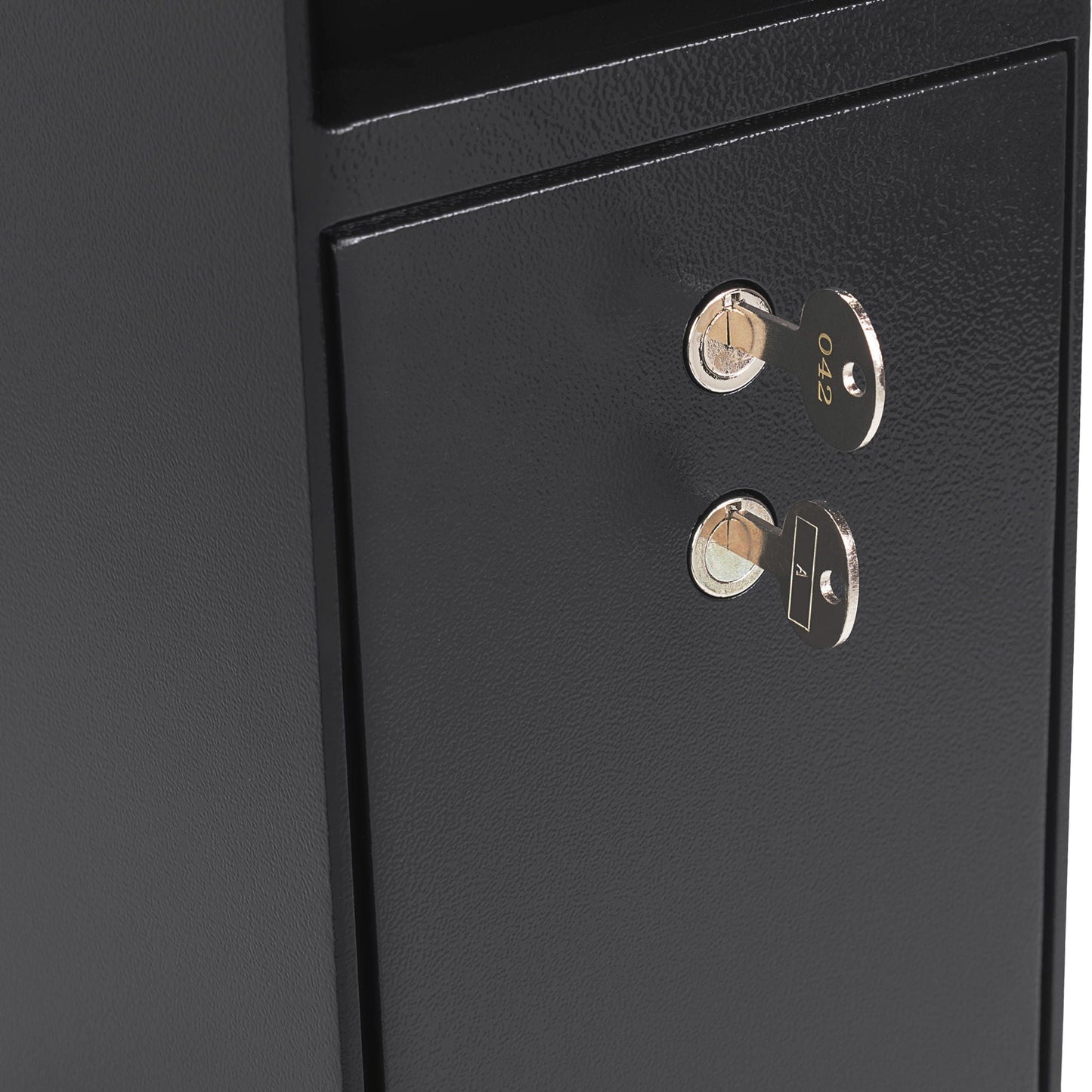 0.27 Cu Ft Dual Key Depository Safe - Black