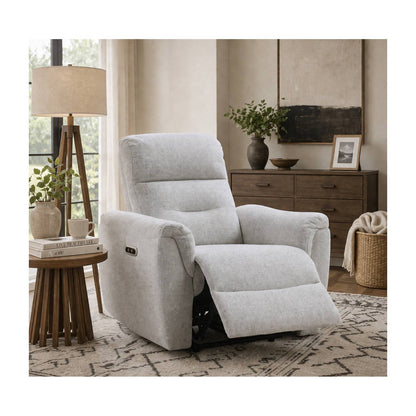 Eastre - Power Motion Recliner With USB Port - Gray