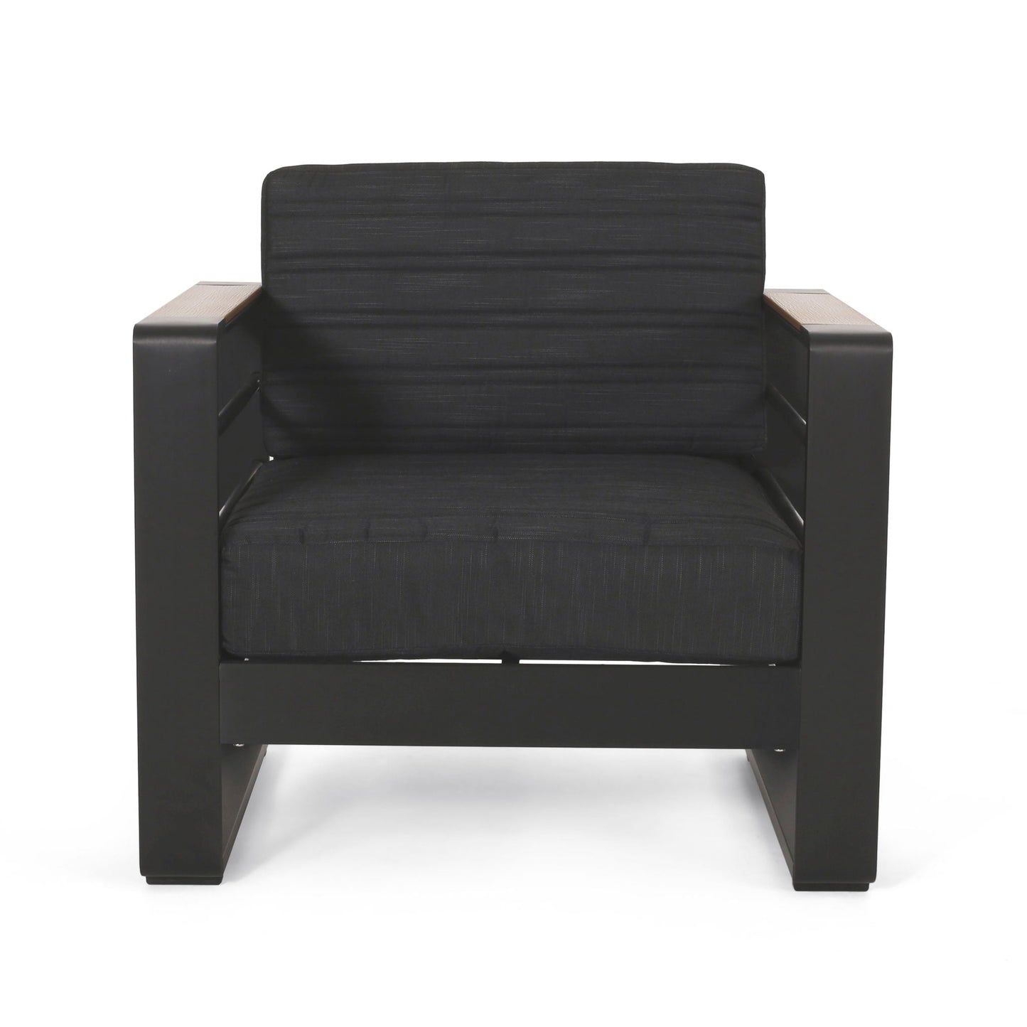 Giovanna Club Chair Set With Aluminum Frame