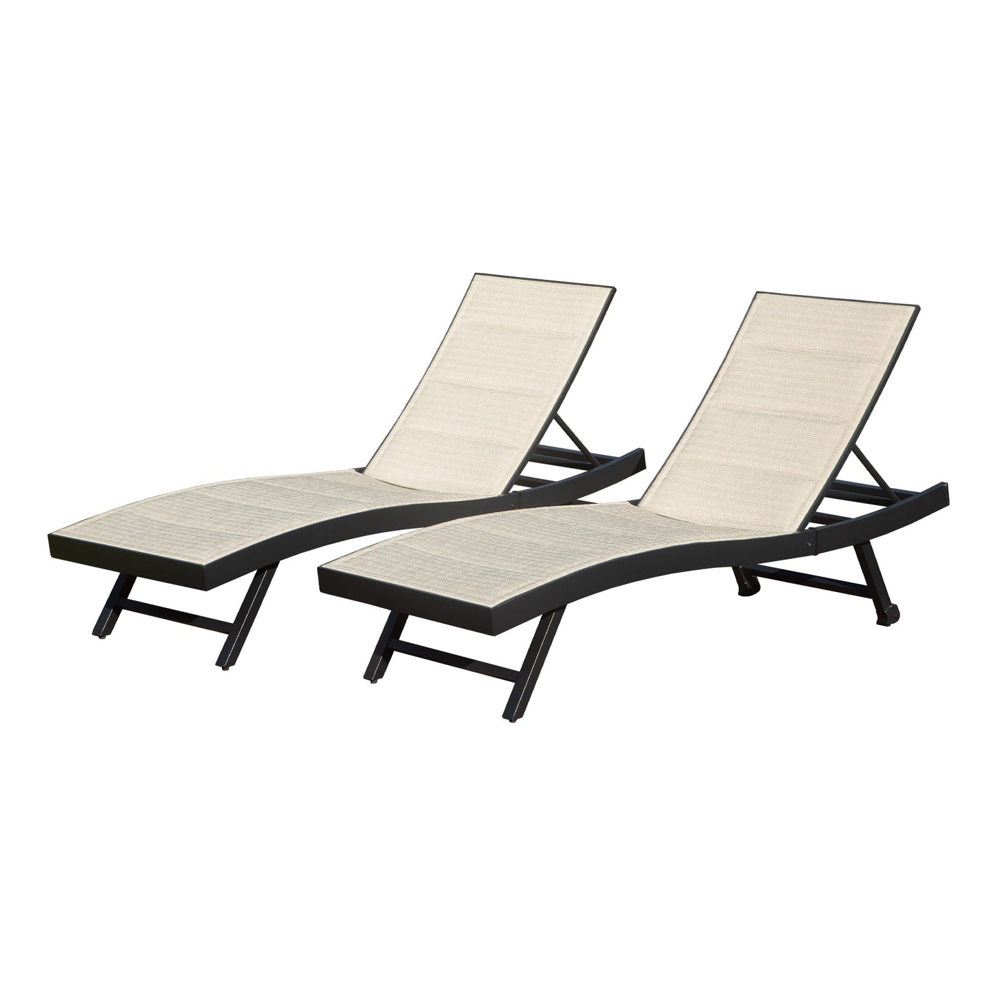 Patio Chaise Lounge Set of 2