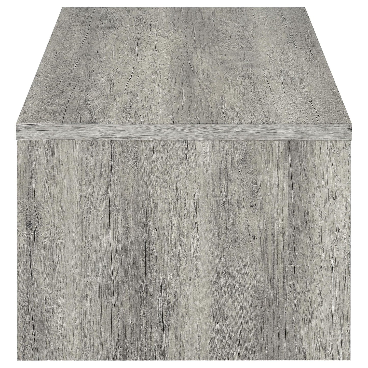 Nuberg - 2 Piece And End Table Set With Storage Drawers - Gray