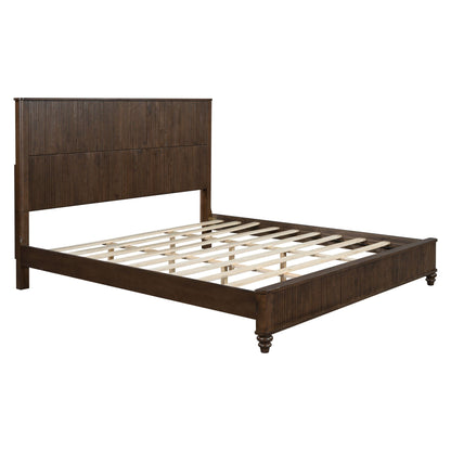 Platform Bed Frame With Tall Headboard