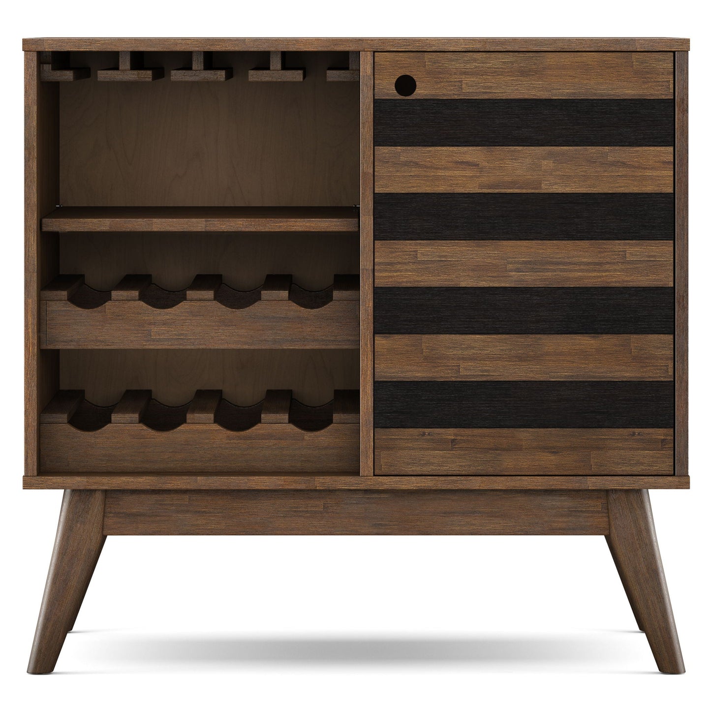 Clarkson - Wine Cabinet - Brown