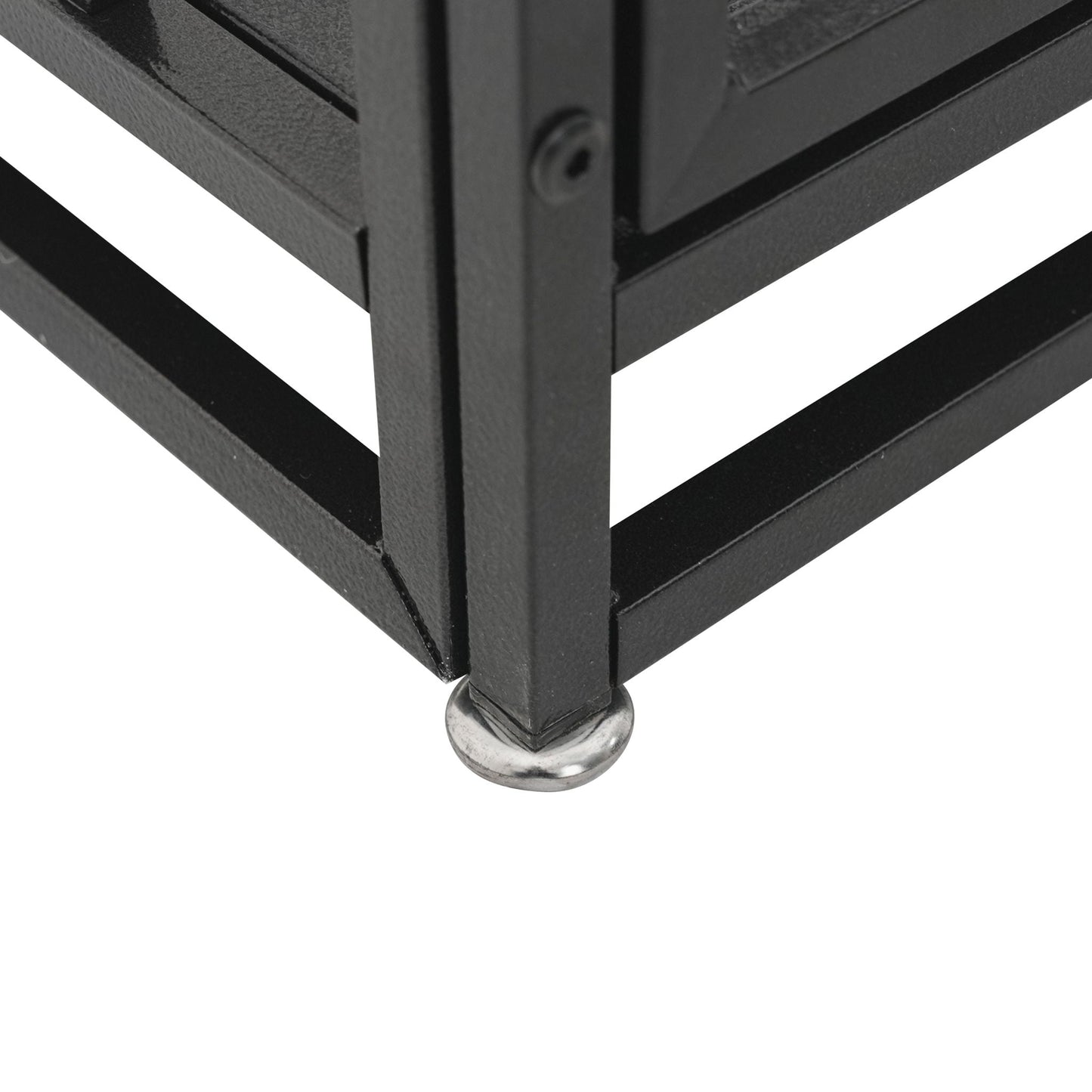 Extra Large Heavy Duty Dog Crate With Removable Pans For Dogs - Black