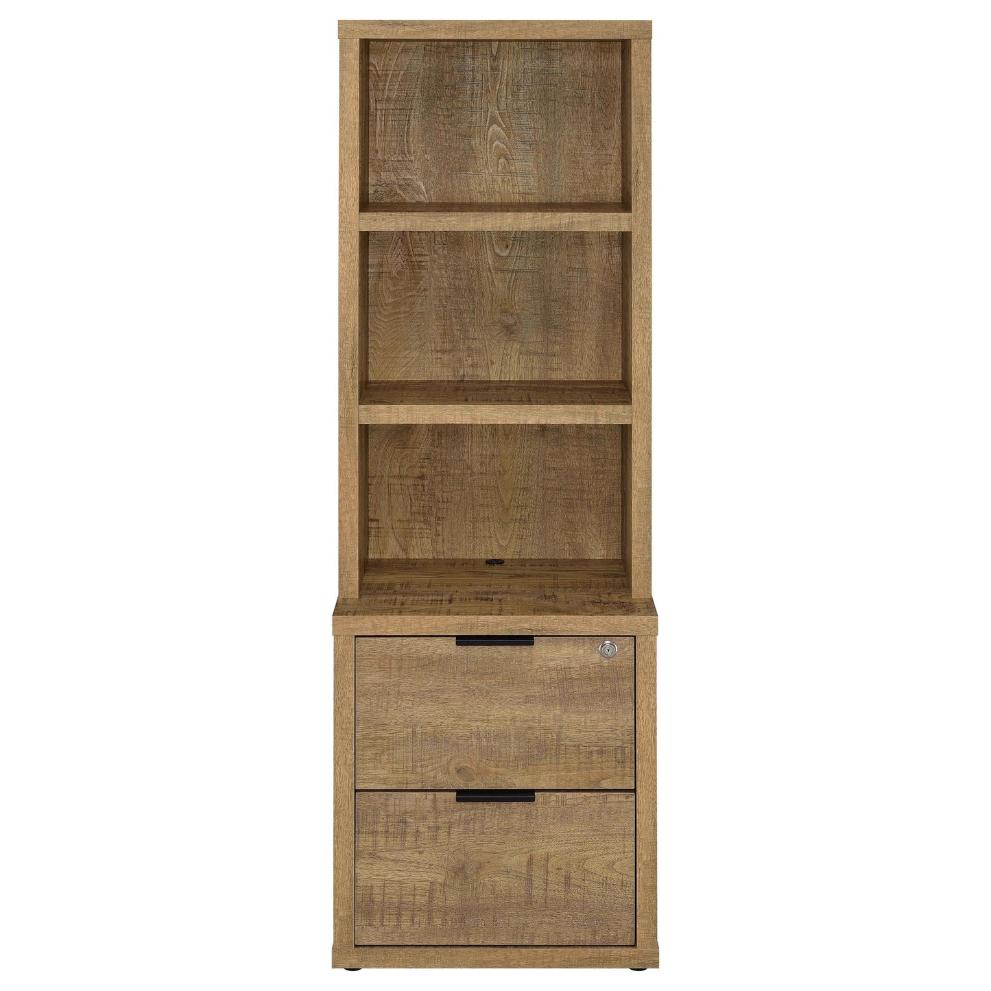 Geary - 3 Piece Wall Unit Bookcase Set With USB Storage