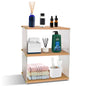 3-Tier Acrylic Countertop Organizer Bathroom Wood Counter Storage Rack Standing Vanity Cosmetics Shelf Cup Holder Desk Display Shelves
