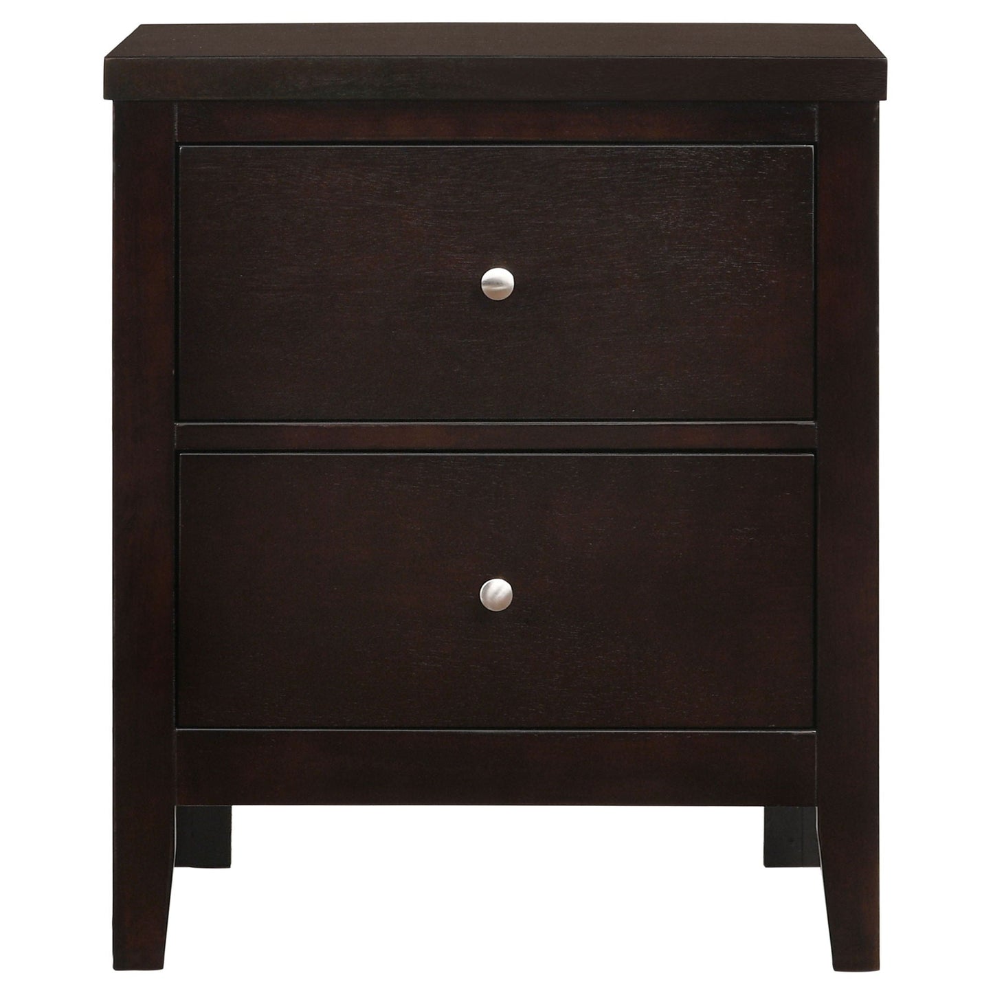 Garrett - 2 Drawer Nightstand - Cappuccino