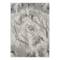 Geometrix - 5'3" X 7'3" Area Rug & Geometric 3D Effect - Ivory / Gray