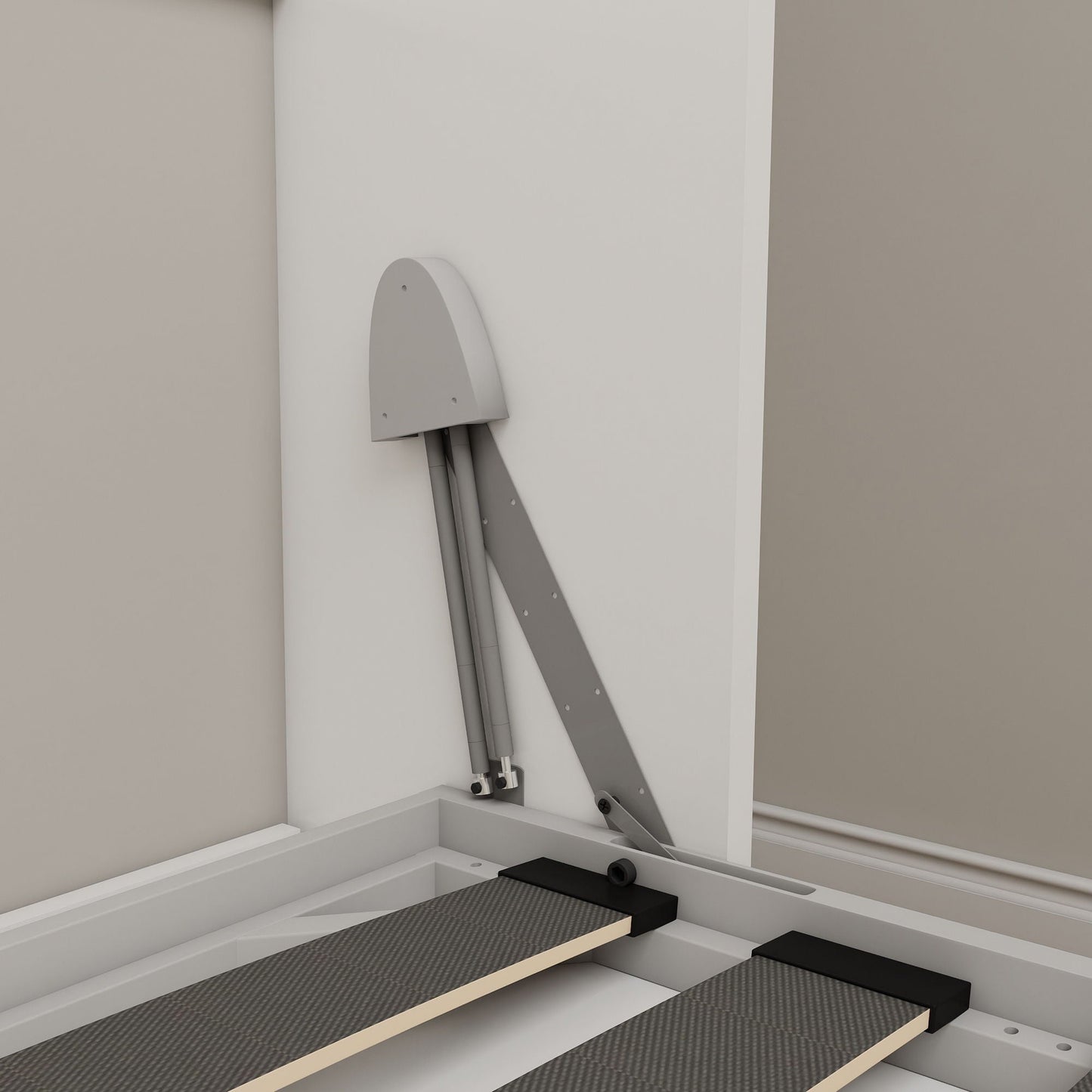 Folding Vertical Murphy Wall Bed