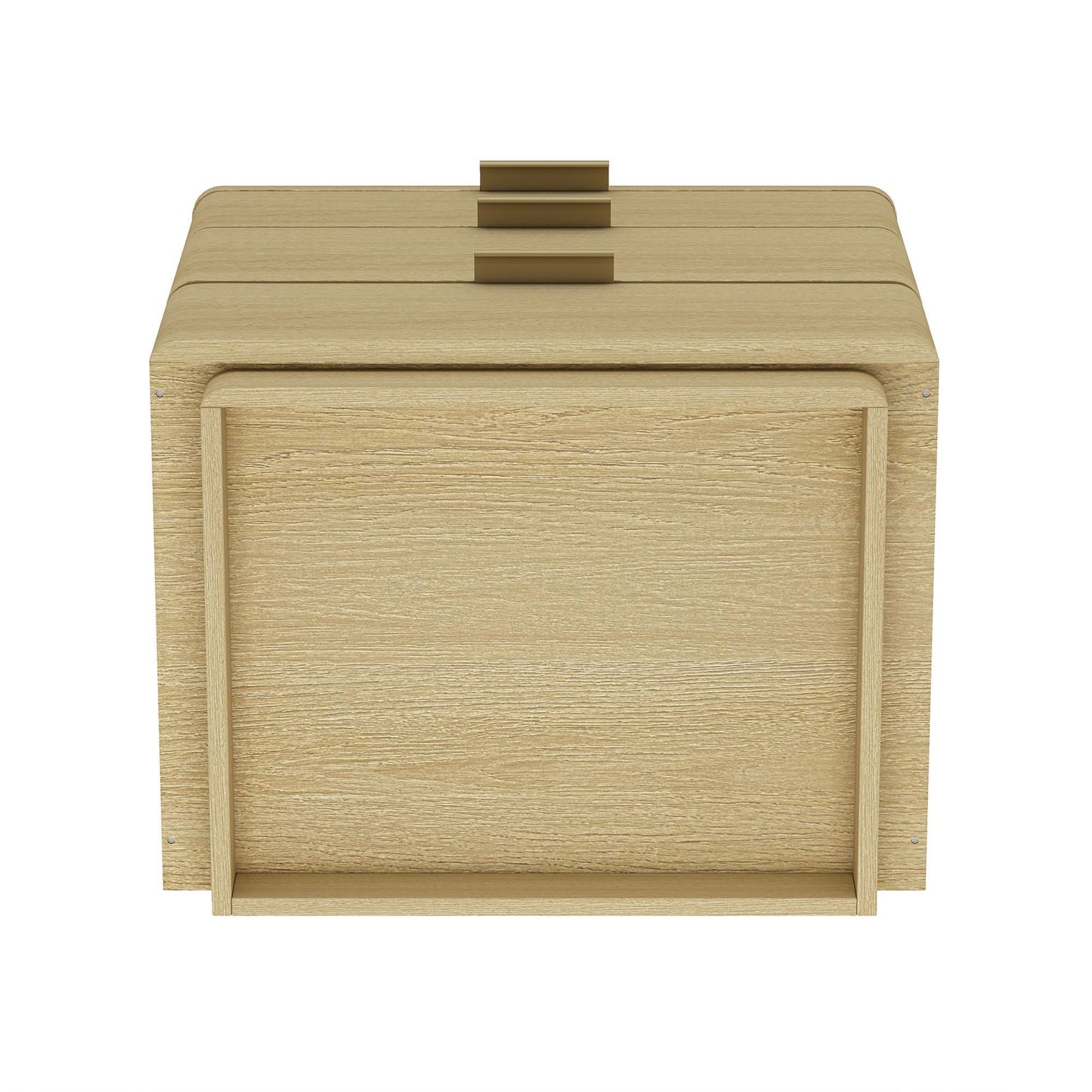 Payton - Nightstand With 3 Drawers - Oak