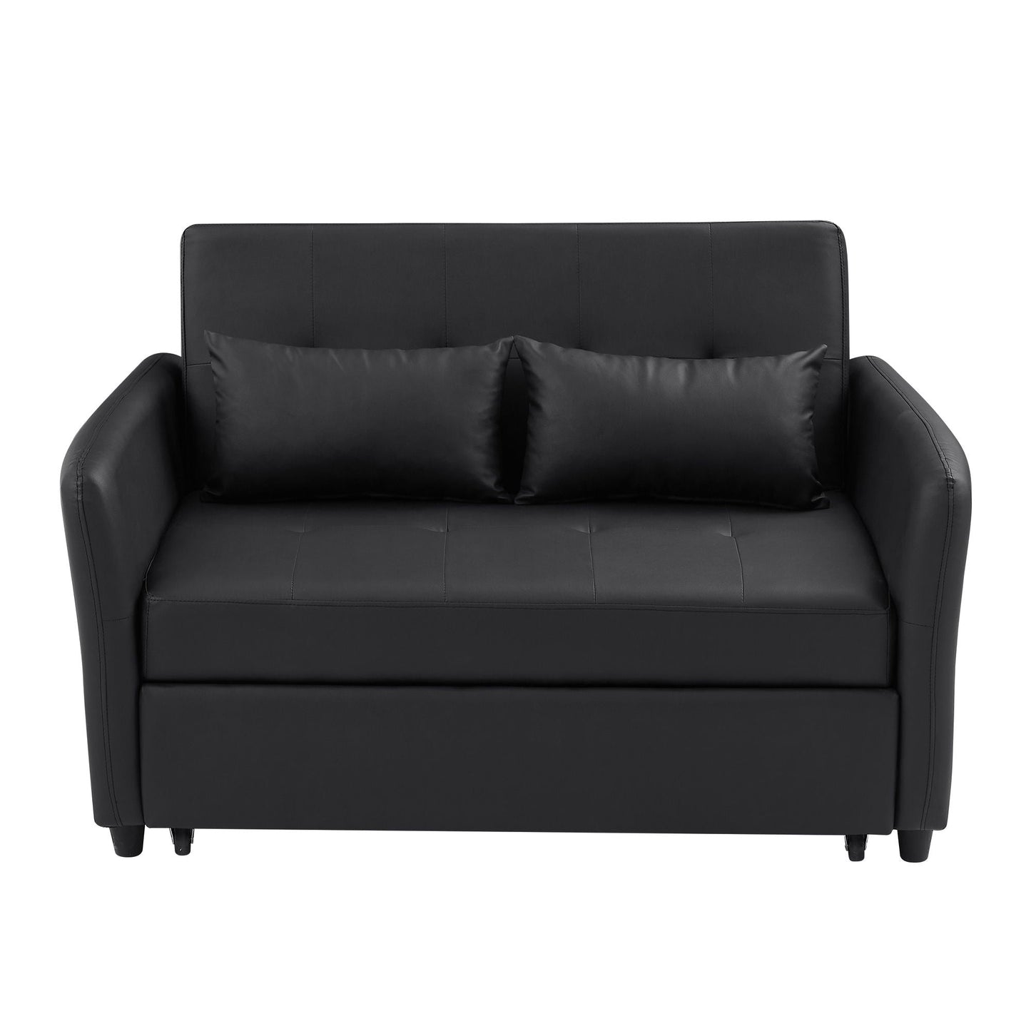 Convertible Sleeper Sofa Bed With 3 USB Ports
