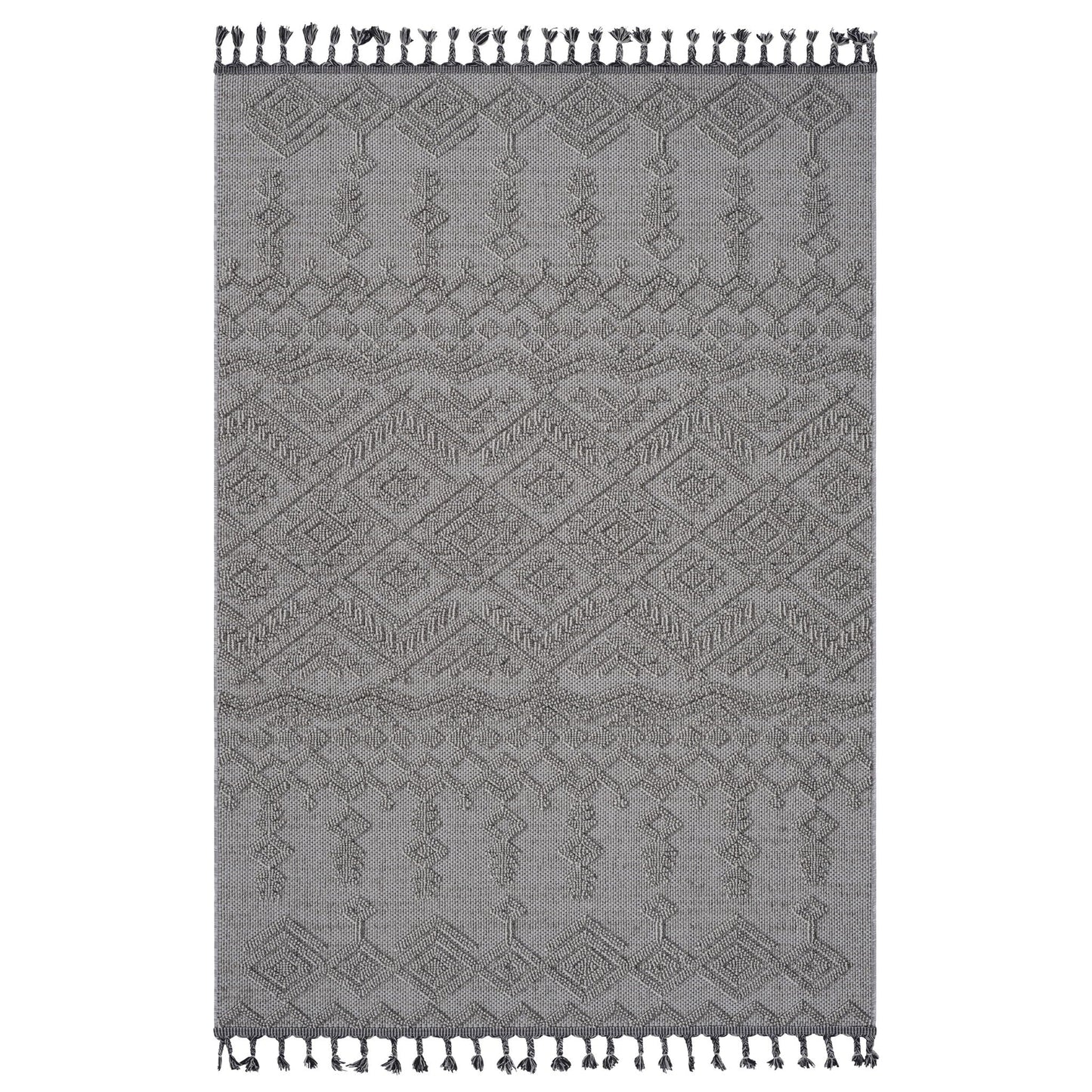Guros - 6' X 9' Traditional Indoor / Outdoor Area Rug - White