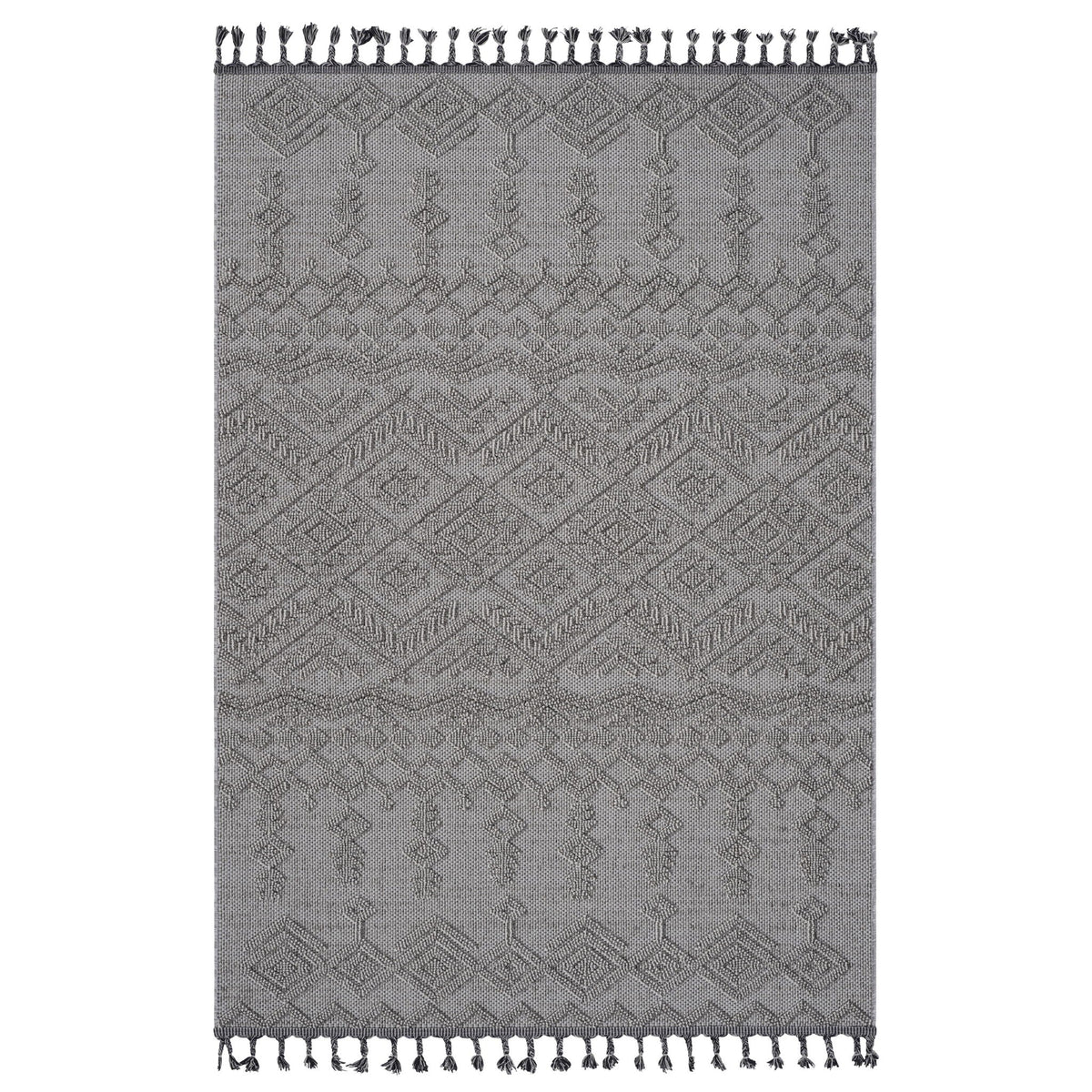 Guros - 8' X 10' Traditional Indoor / Outdoor Area Rug - White